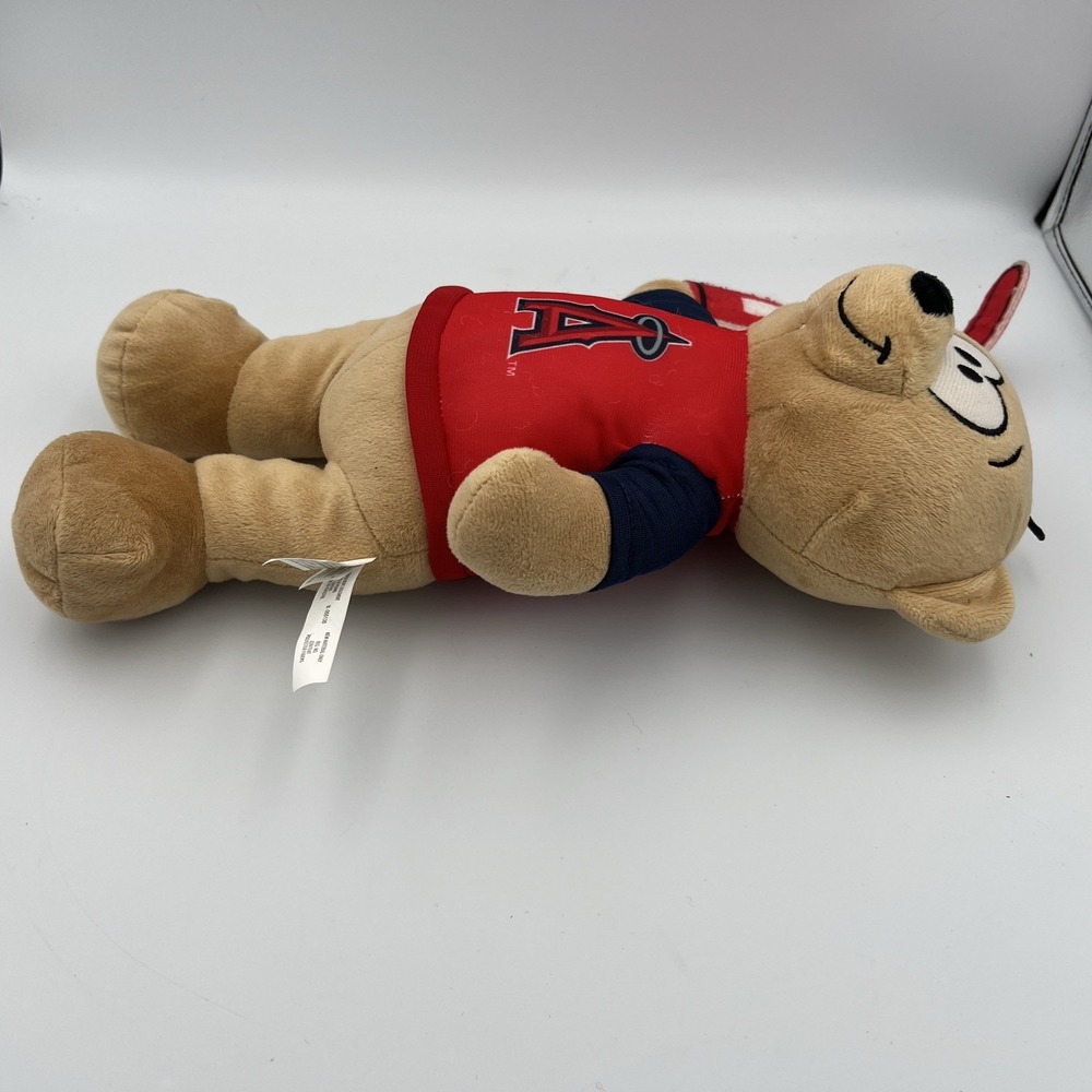 Good Stuff Plush Los Angeles Angels Stuffed Bear with Foam Hand #1 MLB - Picture 2 of 11